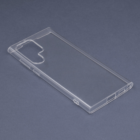 Husa Clear Silicone pentru Samsung Galaxy S22 Ultra, Transparent [1]