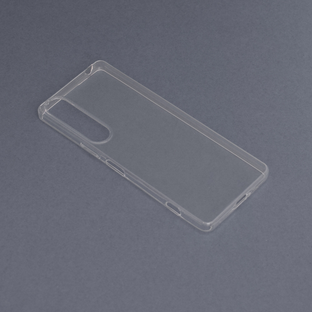 Husa Clear Silicone pentru Sony Xperia 1 IV, Transparent [1]