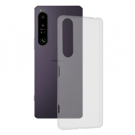 Sony - Husa Clear Silicone pentru Sony Xperia 1 IV, Transparent