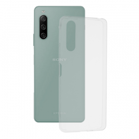 Sony - Husa Clear Silicone pentru Sony Xperia 10 IV, Transparent