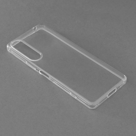Husa Clear Silicone pentru Sony Xperia 5 IV, Transparent [1]