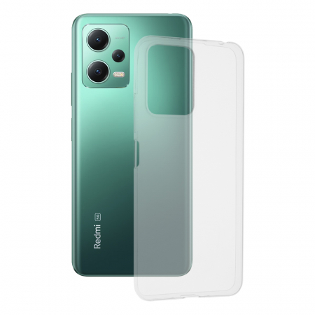 Xiaomi - Husa Clear Silicone pentru Xiaomi Redmi Note 12 5G, Transparent