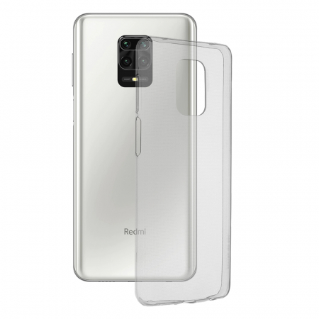 Xiaomi Redmi Note 9S - Husa Clear Silicone pentru Xiaomi Redmi Note 9s / Note 9 Pro, Transparent