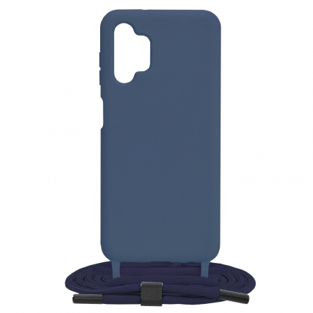 Husa cu snur Samsung Galaxy A13 4G, Crossbody Lanyard, Blue [7]