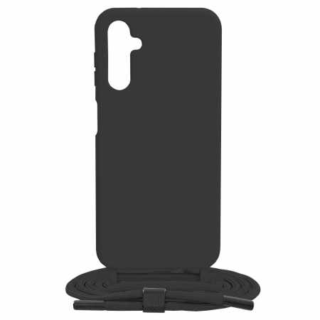 Husa cu snur Samsung Galaxy A14 4G / A14 5G, Crossbody Lanyard, Negru [7]