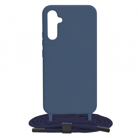 Husa cu snur Samsung Galaxy A34 5G, Crossbody Lanyard, Blue [7]