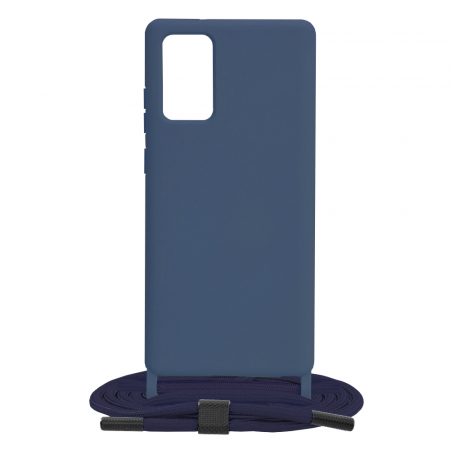 Husa cu snur Samsung Galaxy Note 20, Crossbody Lanyard, Blue [7]