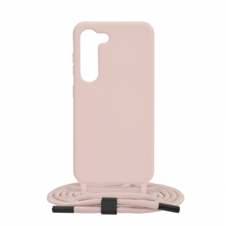 Husa cu snur Samsung Galaxy S23, Crossbody Lanyard, Pink [7]