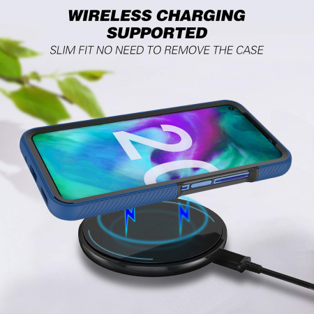 Husa Defense 360 + folie protectie pentru Huawei Nova 5T, Negru [6]