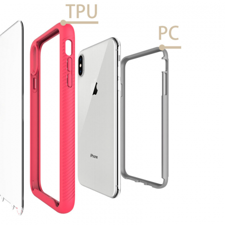 Husa Defense 360 + folie protectie pentru iPhone 6 Plus / 7 Plus / 8 Plus, Negru [1]