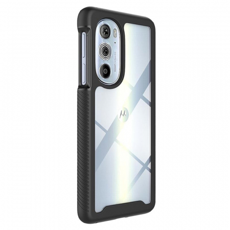 Husa Defense 360 + folie protectie pentru Motorola Edge 30 Pro, Negru [1]