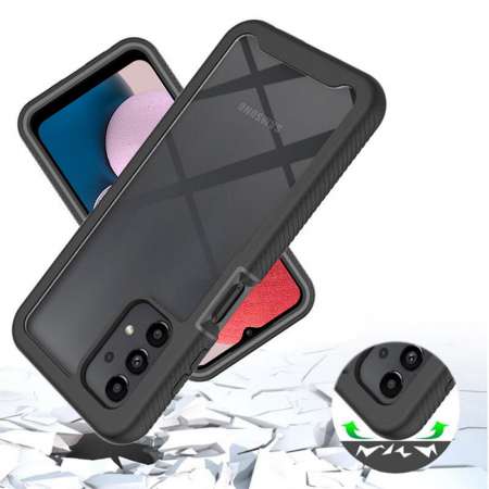 Husa Defense 360 + folie protectie pentru Samsung Galaxy A13 4G, Negru [1]