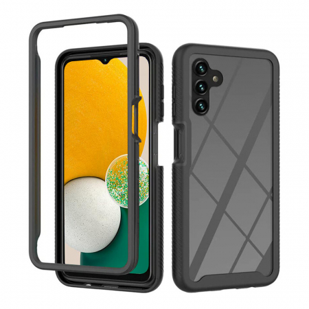 Galaxy A13 5G - Husa Defense 360 + folie protectie pentru Samsung Galaxy A13 5G, Negru