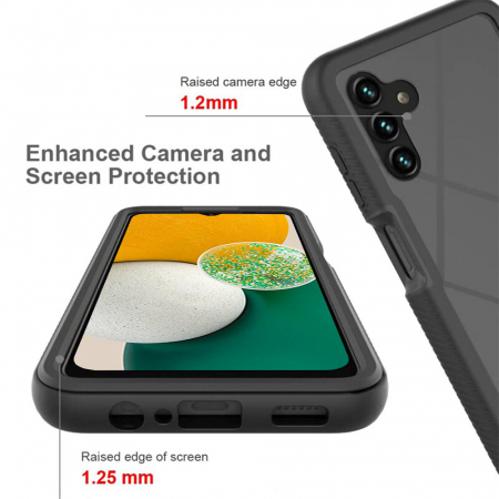 Husa Defense 360 + folie protectie pentru Samsung Galaxy A13 5G, Negru [5]
