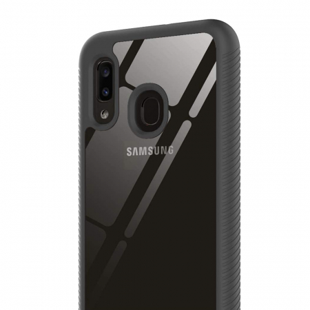 Husa Defense 360 + folie protectie pentru Samsung Galaxy A20e, Negru [1]