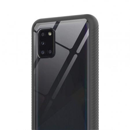 Husa Defense 360 + folie protectie pentru Samsung Galaxy A31, Negru [1]