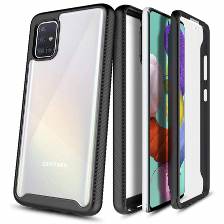 Husa Defense 360 + folie protectie pentru Samsung Galaxy A31, Negru [8]