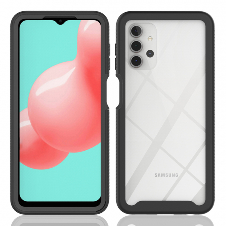 Husa Defense 360 + folie protectie pentru Samsung Galaxy A32 5G, Negru [2]