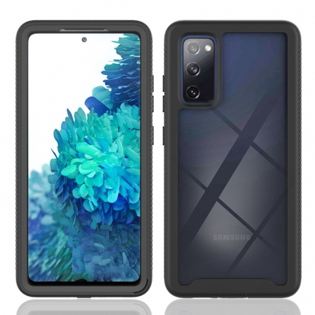 Husa Defense 360 + folie protectie pentru Samsung Galaxy S20, Negru [1]