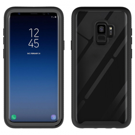Galaxy S9 - Husa Defense 360 + folie protectie pentru Samsung Galaxy S9, Negru