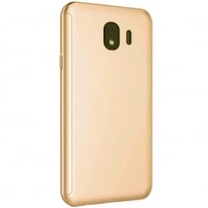 Husa Full Cover 360 + folie sticla Samsung Galaxy J4 (2018), Gold [1]