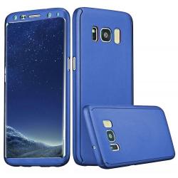 Husa Full Cover 360 Samsung Galaxy S8 Plus, Albastru [0]