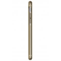 Husa Full TPU 360 (fata + spate) iPhone 8, Gold Transparent [2]