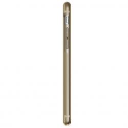 Husa Full TPU 360 (fata + spate) pentru Apple iPhone 6 / 6S, Gold Transparent [3]