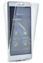 Husa Full TPU 360 (fata + spate) pentru Huawei P8, Transparent [0]