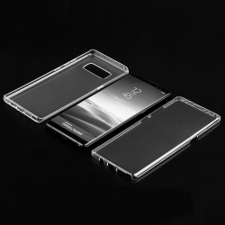 Husa Full TPU 360 (fata + spate) Samsung Galaxy Note 8, Transparent [2]
