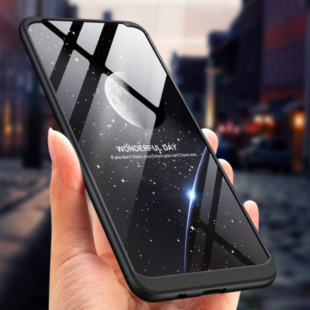 Husa GKK 360 + folie protectie pentru Huawei P30 Lite, Negru [6]