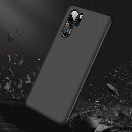 Husa GKK 360 + folie protectie pentru Huawei P30 Pro, Negru [4]