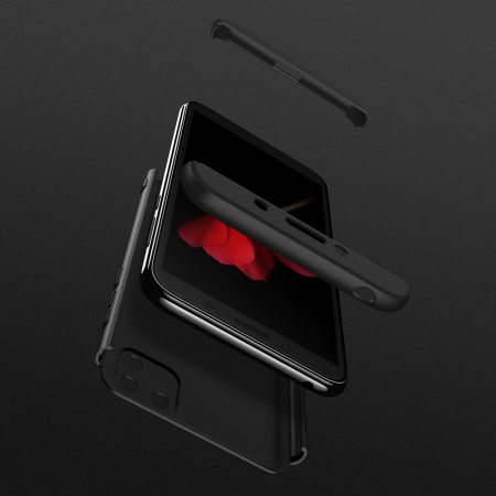 Husa GKK 360 + folie protectie pentru Huawei Y5P, Negru [1]