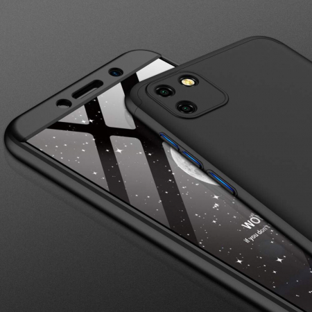 Husa GKK 360 + folie protectie pentru Huawei Y5P, Negru [8]