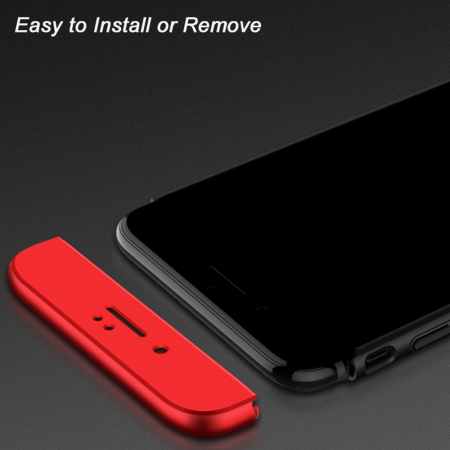 Husa GKK 360 + folie protectie pentru Iphone 7 / 8 / SE 2 (2020), Negru [5]