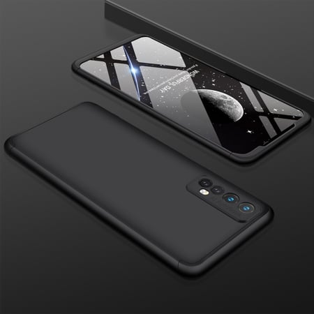 Husa GKK 360 + folie protectie pentru Realme 7, Negru [2]