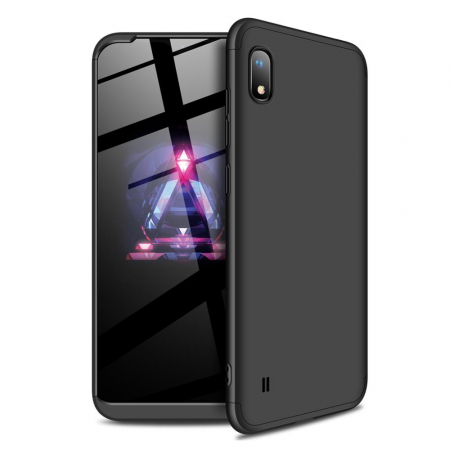 Husa GKK 360 + folie protectie pentru Samsung Galaxy A10, Negru [2]