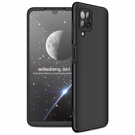 Husa GKK 360 + folie protectie pentru Samsung Galaxy A22 4G, Negru [1]
