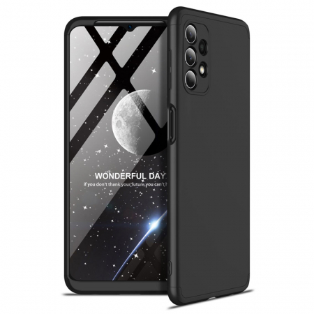 Husa GKK 360 + folie protectie pentru Samsung Galaxy A32 5G, Negru [1]
