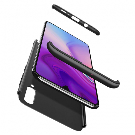 Husa GKK 360 + folie protectie pentru Samsung Galaxy A50, Negru [1]