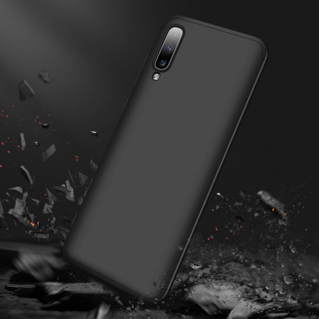 Husa GKK 360 + folie protectie pentru Samsung Galaxy A70, Negru [4]