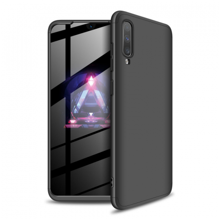 Husa GKK 360 + folie protectie pentru Samsung Galaxy A70, Negru [2]