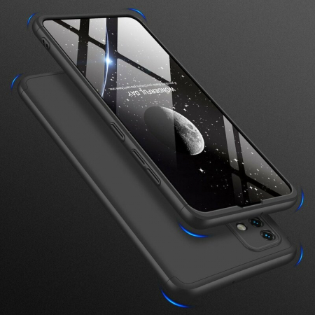Husa GKK 360 + folie protectie pentru Samsung Galaxy A71, Negru [7]