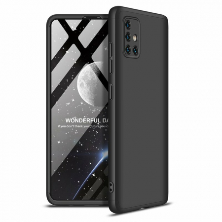 Husa GKK 360 + folie protectie pentru Samsung Galaxy A71, Negru [2]
