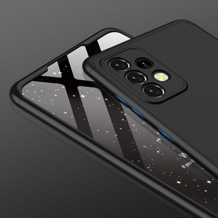 Husa GKK 360 + folie protectie pentru Samsung Galaxy A72 5G, Negru [6]