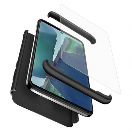 Galaxy Note 20 - Husa GKK 360 + folie protectie pentru Samsung Galaxy Note 20, Negru
