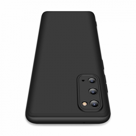 Husa GKK 360 + folie protectie pentru Samsung Galaxy S20, Negru [3]