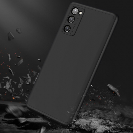Husa GKK 360 + folie protectie pentru Samsung Galaxy S21 FE, Negru [4]