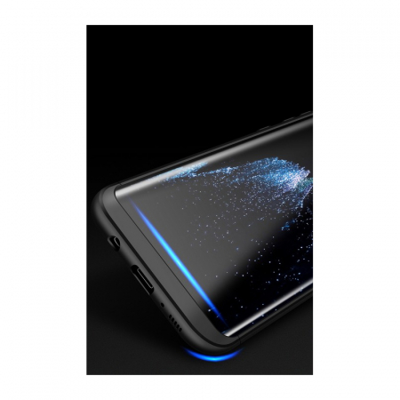 Husa GKK 360 + folie protectie pentru Samsung Galaxy  S8 Plus, Negru [8]