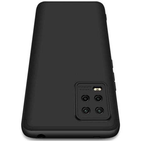 Husa GKK 360 + folie protectie pentru Xiaomi Mi 10 Lite, Negru [3]